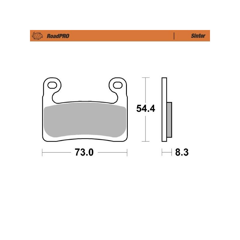 BRAKE PAD SINTER FRONT - 17212903 - Dr Rider
