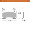 BRAKE PAD SINTER FRONT - 17212903 - Dr Rider
