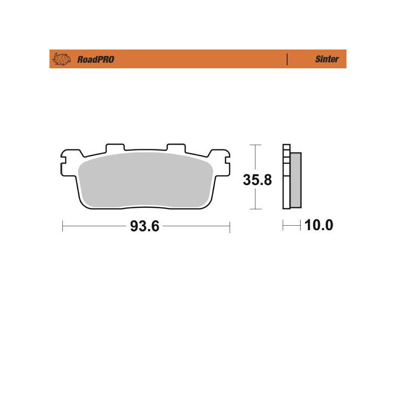 BRAKE PAD SCOOTER - 17212906 - Dr Rider