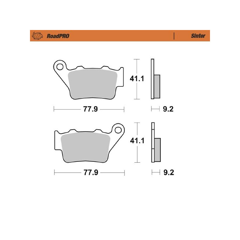 BRAKE PAD SCOOTER - 17212907 - Dr Rider