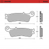 BRAKE PAD RACING - 17212984 - Dr Rider