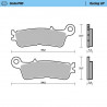 BRAKE PAD RACING GP - 17212985 - Dr Rider