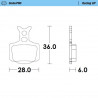BRAKE PADS RACING GP - 17213621 - Dr Rider