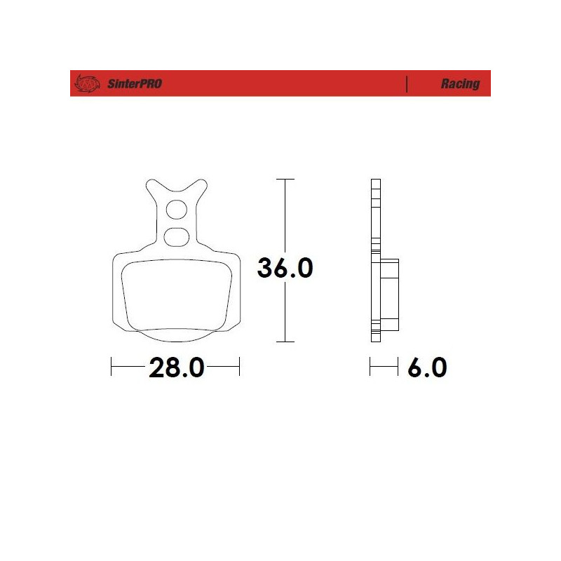 BRAKE PADS RACING - 17213622 - Dr Rider