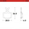 BRAKE PADS RACING - 17213622 - Dr Rider