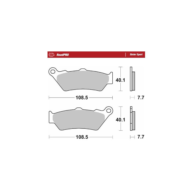 BRAKE PAD SINTER SPORT REAR - 17213678 - Dr Rider