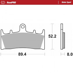 BRAKE PAD SINTER SPORT REAR - 17213679 - Dr Rider