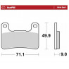BRAKE PAD SINTER SPORT REAR - 17213687 - Dr Rider