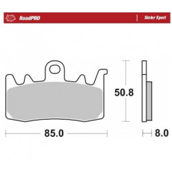 BRAKE PAD SINTER SPORT REAR - 17213692 - Dr Rider
