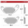 BRAKE PAD SINTER SPORT FRONT - 17213694 - Dr Rider