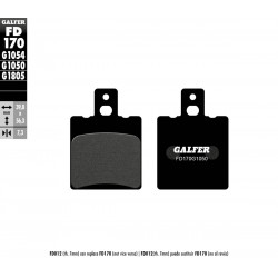 BRAKE PAD SEMI METAL SCOOTER - 17200704 - Dr Rider