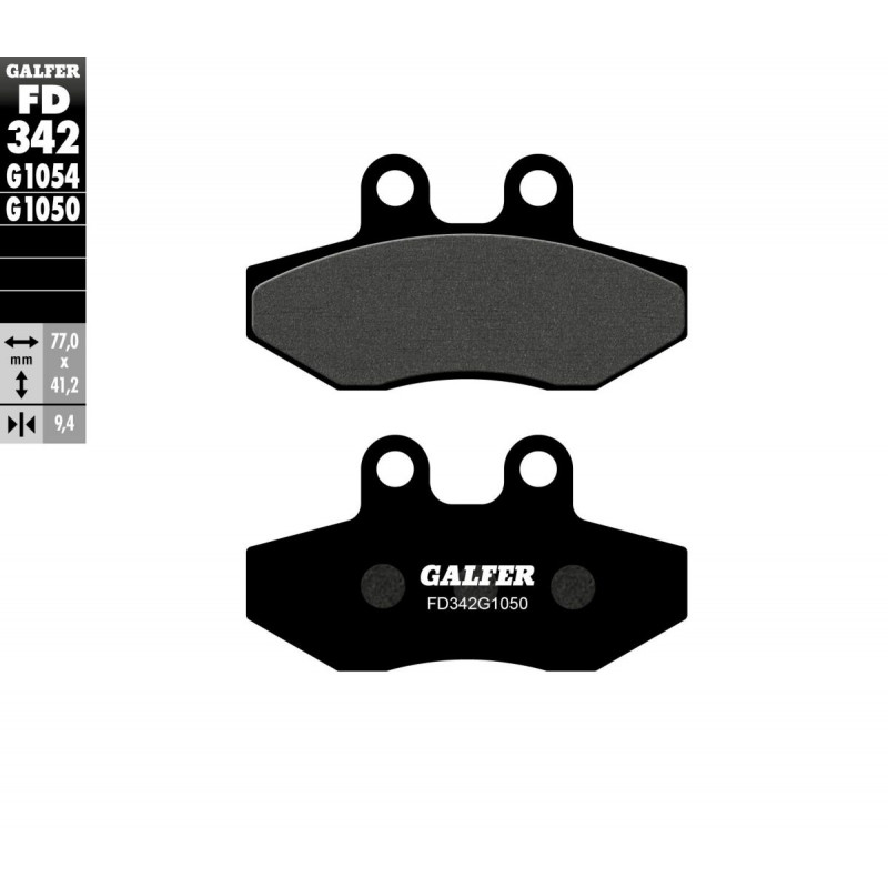 BRAKE PAD SEMI METAL SCOOTER - 17200716 - Dr Rider