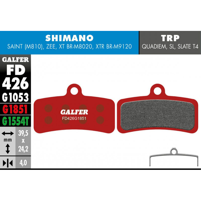 BRAKE PAD ADVANCED - 17200778 - Dr Rider