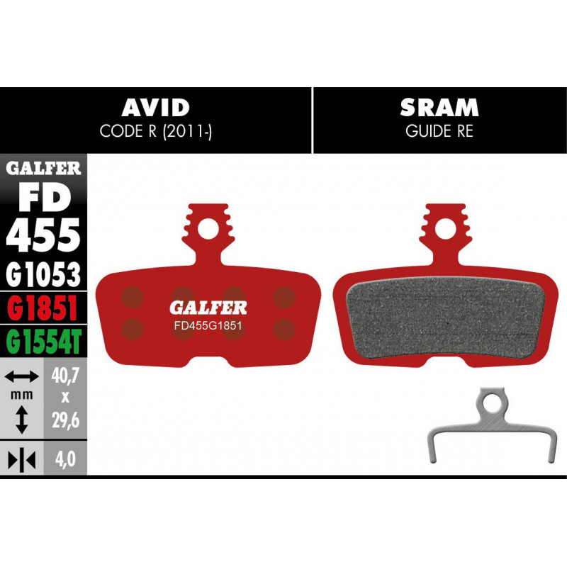 BRAKE PAD ADVANCED - 17200781 - Dr Rider