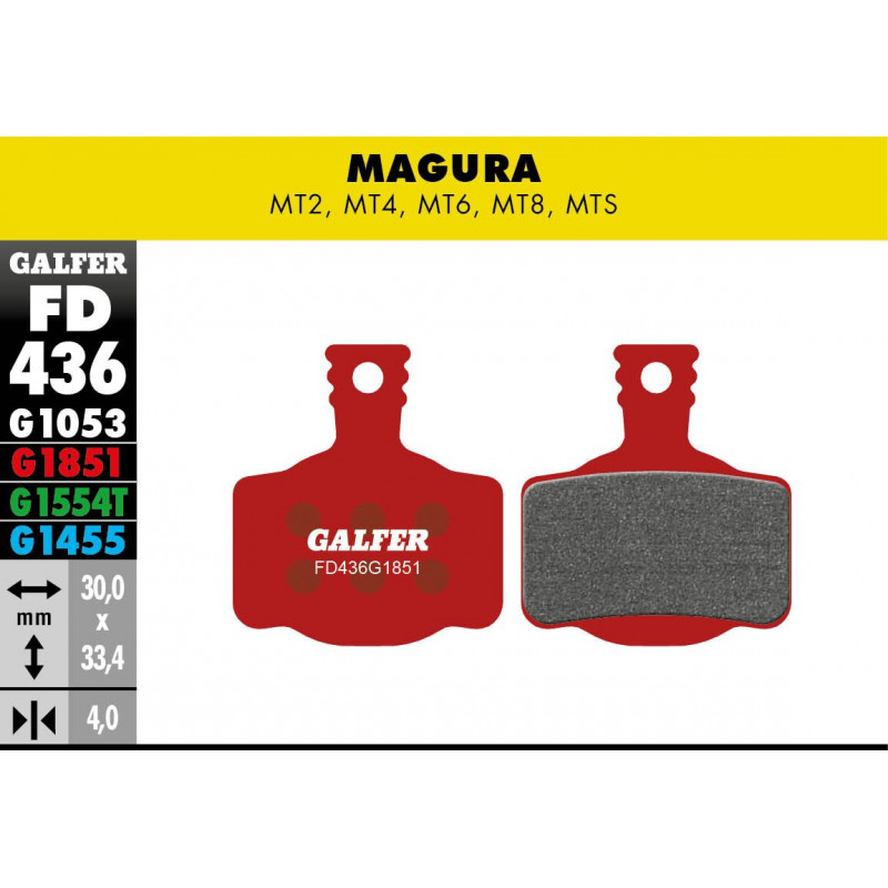 BRAKE PAD ADVANCED - 17200791 - Dr Rider