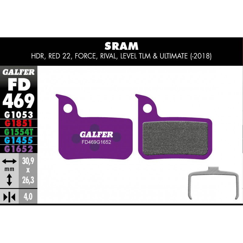 BRAKE PAD E-BIKE - 17200792 - Dr Rider