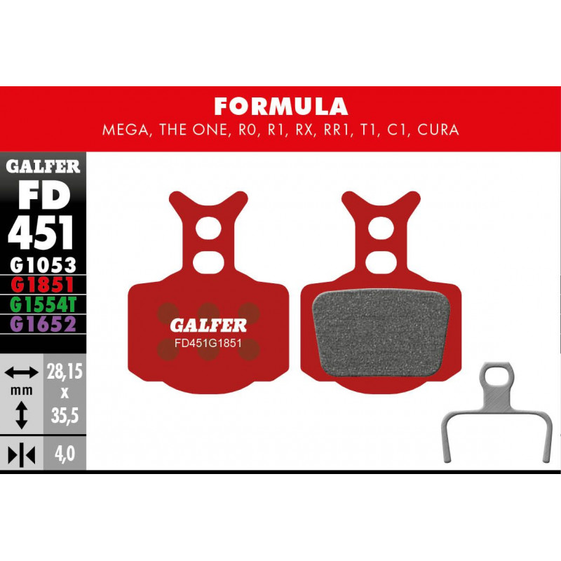 BRAKE PAD ADVANCED - 17200793 - Dr Rider