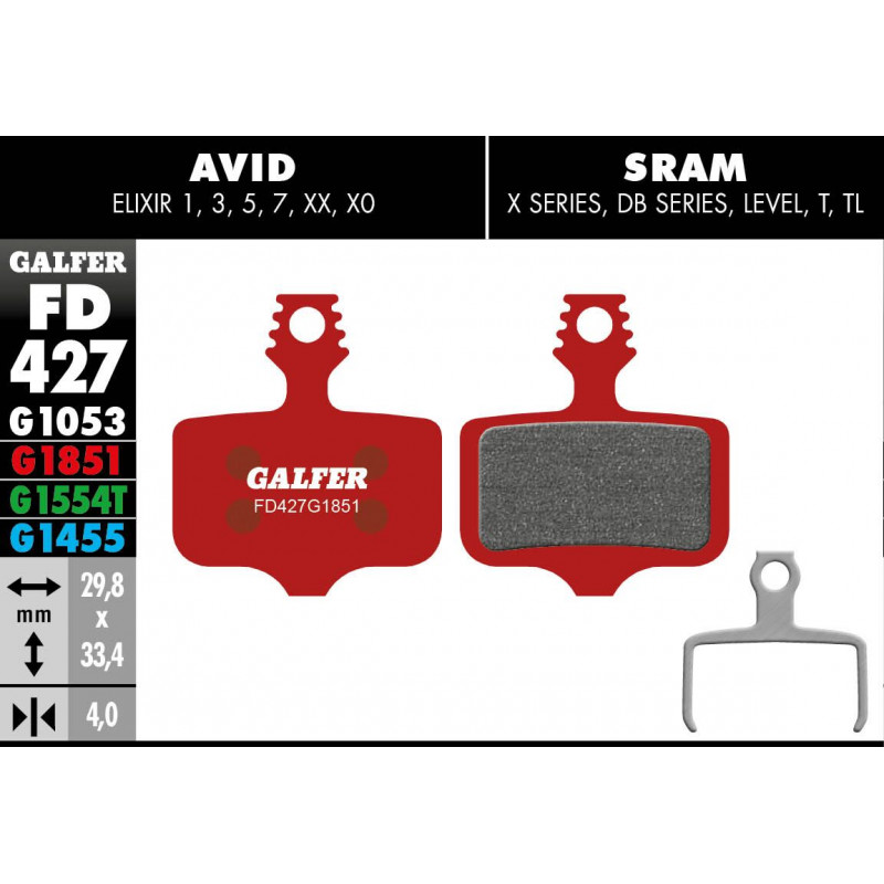 BRAKE PAD ADVANCED - 17200794 - Dr Rider