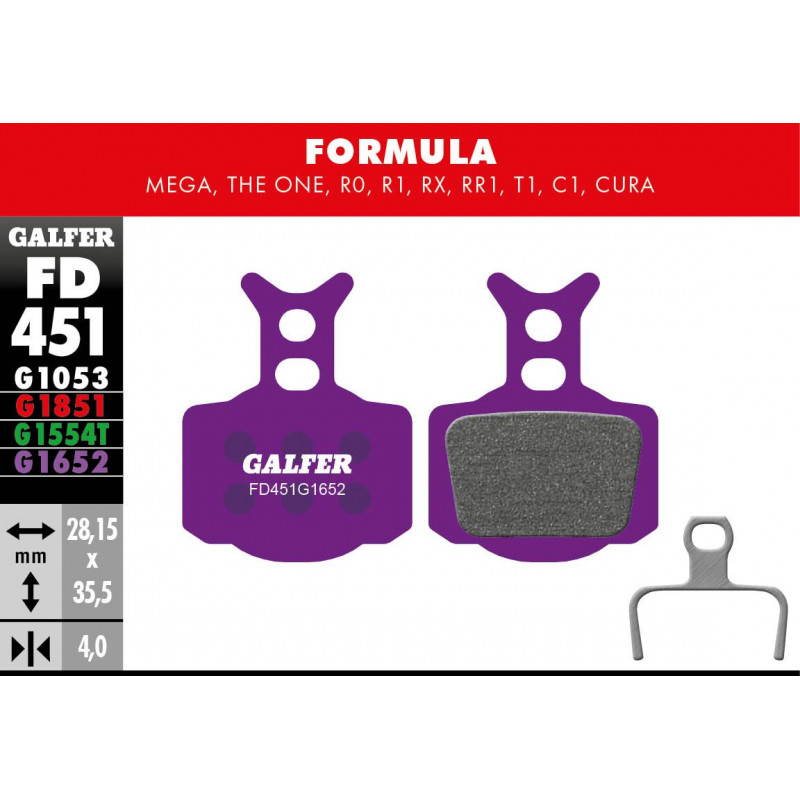BRAKE PAD E-BIKE - 17200796 - Dr Rider