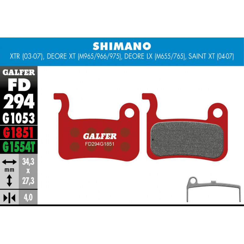 BRAKE PAD ADVANCED - 17200797 - Dr Rider