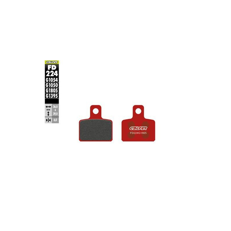 BRAKE PAD SEMI METAL - 17201203 - Dr Rider