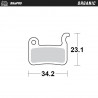 BRAKE PAD ORGANIC - 17200808 - Dr Rider