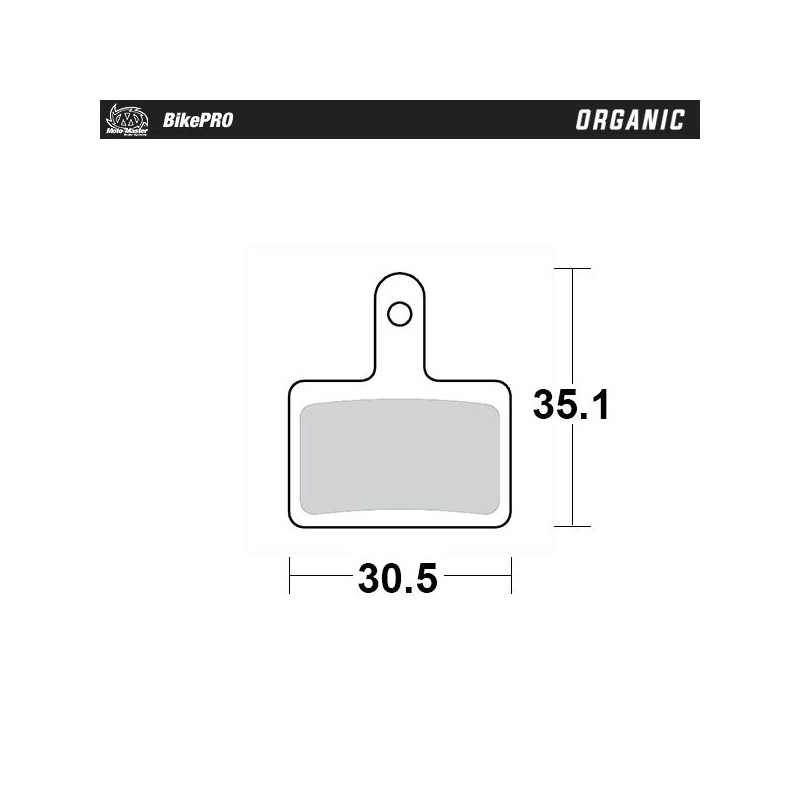 BRAKE PAD ORGANIC - 17200809 - Dr Rider