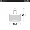 BRAKE PAD ORGANIC - 17200809 - Dr Rider