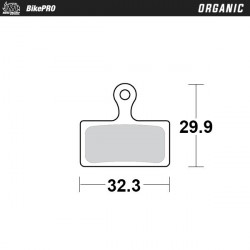 BRAKE PAD ORGANIC - 17200811 - Dr Rider