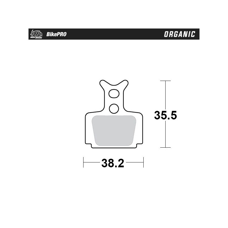 BRAKE PAD ORGANIC - 17200813 - Dr Rider
