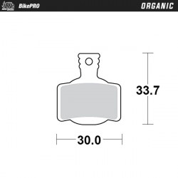 BRAKE PAD ORGANIC - 17200815 - Dr Rider