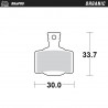 BRAKE PAD ORGANIC - 17200815 - Dr Rider
