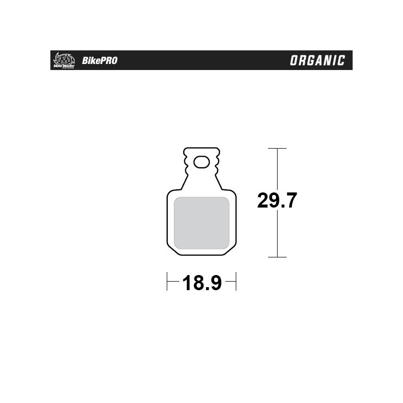 BRAKE PAD ORGANIC - 17200816 - Dr Rider