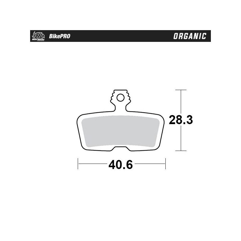 BRAKE PAD ORGANIC - 17200817 - Dr Rider