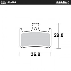 BRAKE PAD ORGANIC - 17200818 - Dr Rider