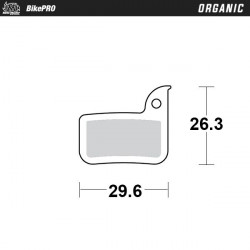 BRAKE PAD ORGANIC - 17200819 - Dr Rider