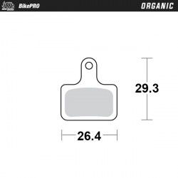 BRAKE PAD ORGANIC - 17200820 - Dr Rider