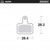 BRAKE PAD ORGANIC - 17200820 - Dr Rider