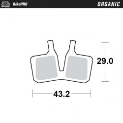 BRAKE PAD ORGANIC - 17200821 - Dr Rider