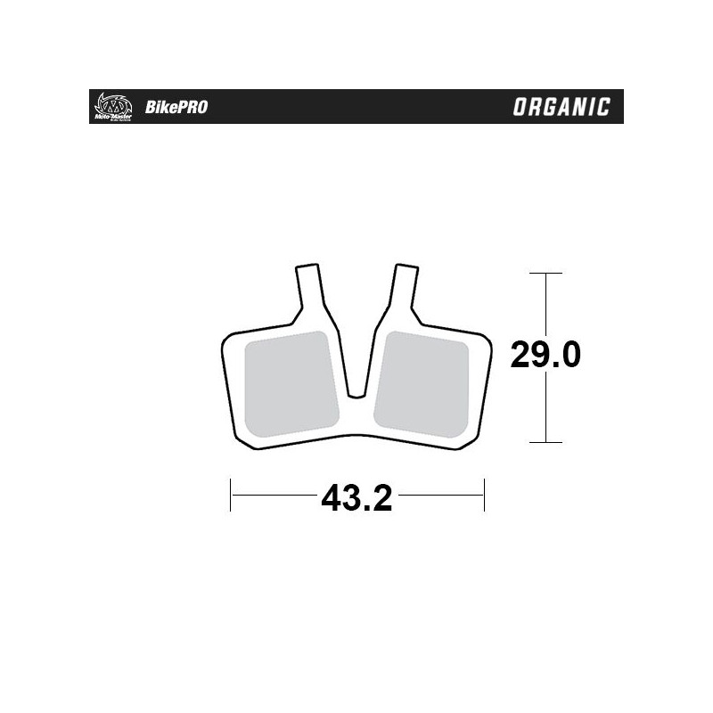 BRAKE PAD ORGANIC - 17200821 - Dr Rider