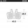 BRAKE PAD ORGANIC - 17200821 - Dr Rider