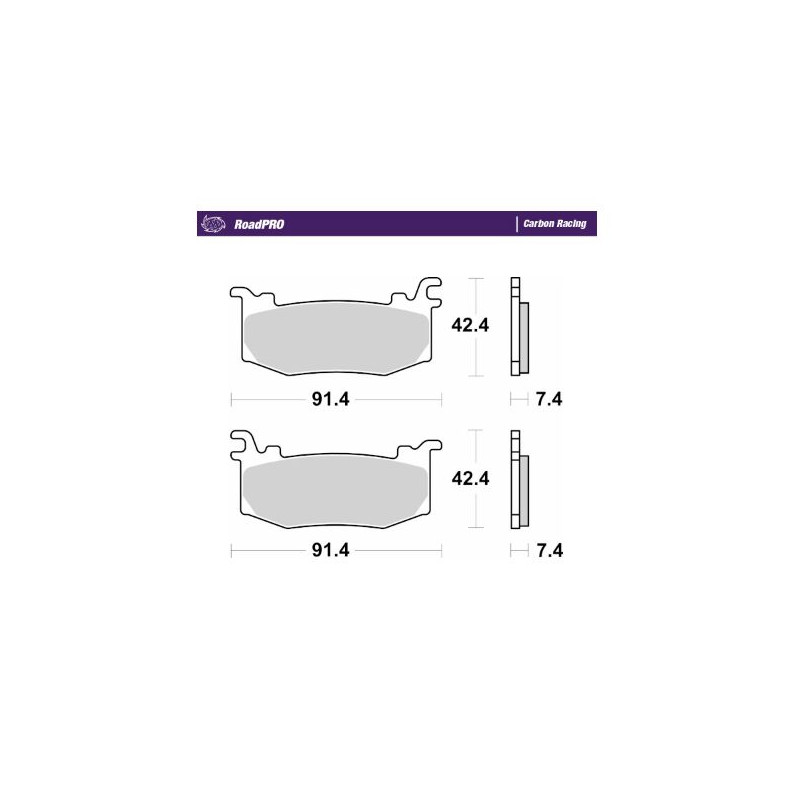 BRAKE PAD CARBON RACING - 17201189 - Dr Rider