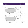BRAKE PAD CARBON RACING - 17201189 - Dr Rider