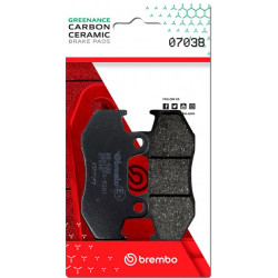 BRAKE PAD CC CAR/CER FR/RR - 17221020 - Dr Rider
