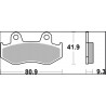 BRAKE PAD CC CAR/CER FR/RR - 17221020 - Dr Rider
