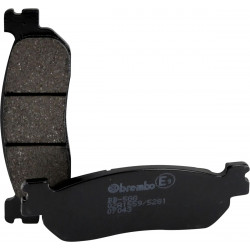 BRAKE PAD CC CAR/CER RR - 17221023 - Dr Rider