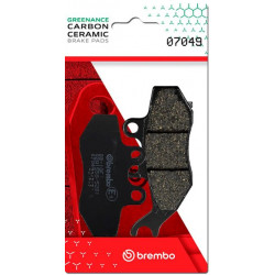 BRAKE PAD CC CAR/CER FR/RR - 17221028 - Dr Rider
