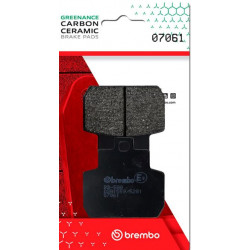 BRAKE PAD CC CAR/CER RR - 17221035 - Dr Rider