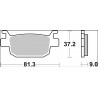 BRAKE PAD CC CAR/CER RR - 17221037 - Dr Rider