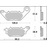 BRAKE PAD CC CAR/CER FR/RR - 17221057 - Dr Rider